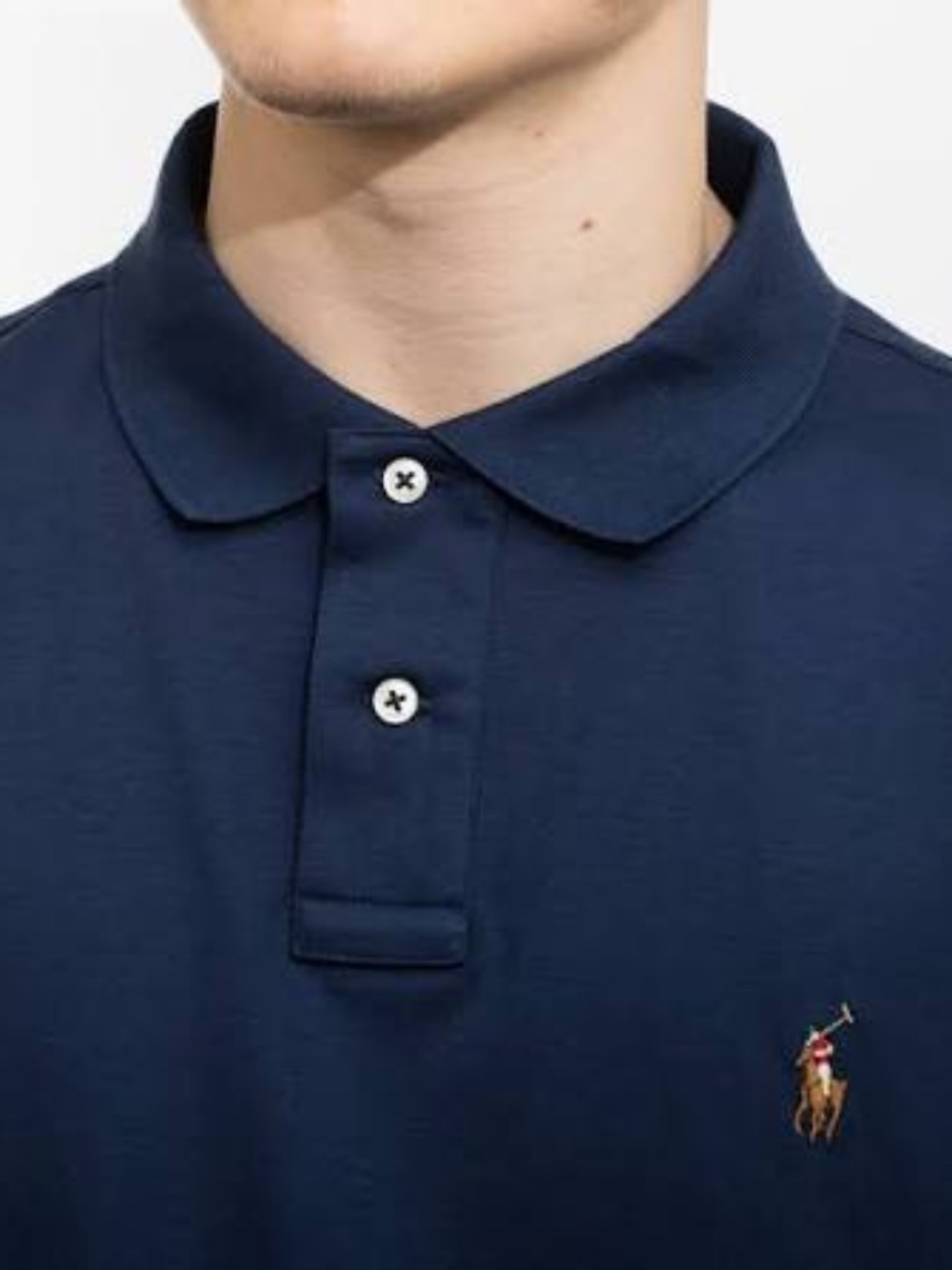 POLO Ralph Lauren Short Sleeve Custom Slim Fit Soft Cotton Polo Shirt - Picture 4 of 16